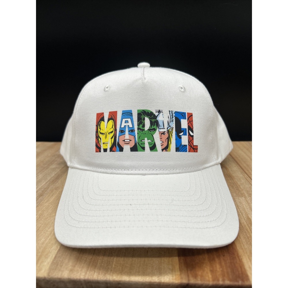 Marvel Port Authority White Hat One Size New Without Tags